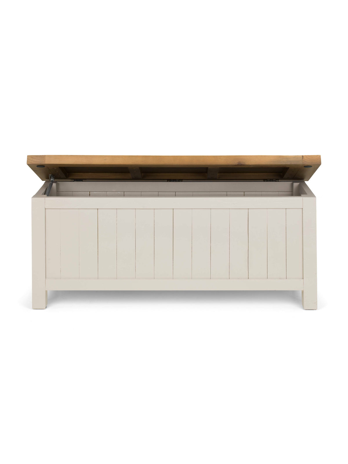 Aspen Storage Bench - Grey Wash
