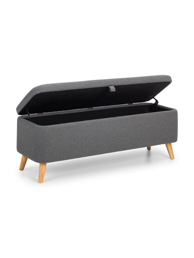 Astrid Blanket Box - Grey