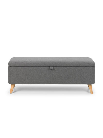 Astrid Blanket Box - Grey