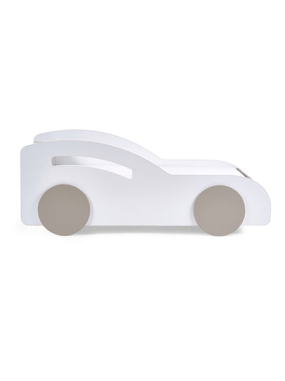 Atlantis Toddler Car Bed - White