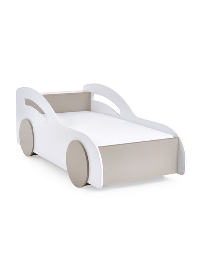 Atlantis Toddler Car Bed - White