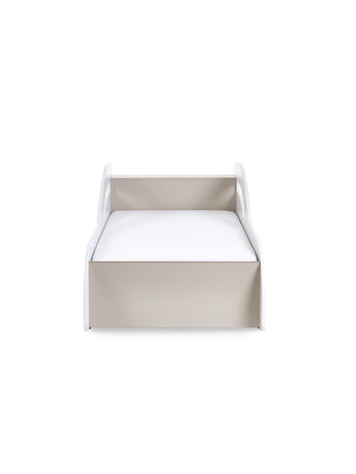 Atlantis Toddler Car Bed - White