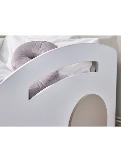 Atlantis Toddler Car Bed - White
