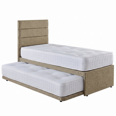 Guest Bed & Trundle With 2 Mattresses