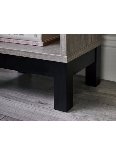 Bali 1 Drawer Bedside - Grey Oak