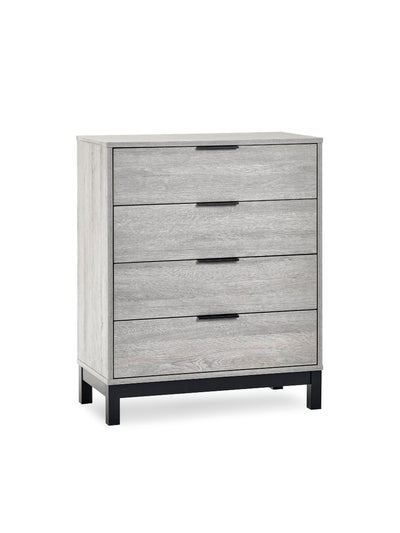 Bali 4 Drawer Chest - Grey Oak