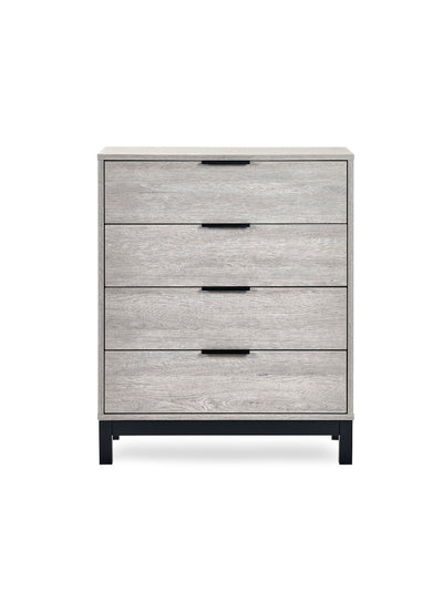 Bali 4 Drawer Chest - Grey Oak