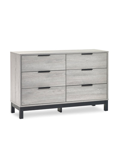Bali 6 Drawer Wide Chest - Grey Oak
