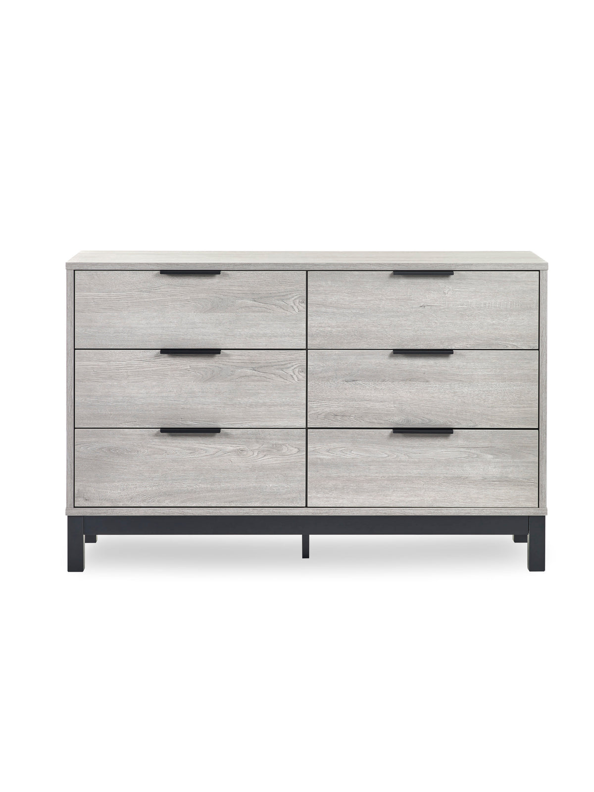 Bali 6 Drawer Wide Chest - Grey Oak