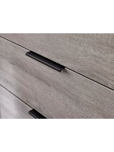 Bali 6 Drawer Wide Chest - Grey Oak