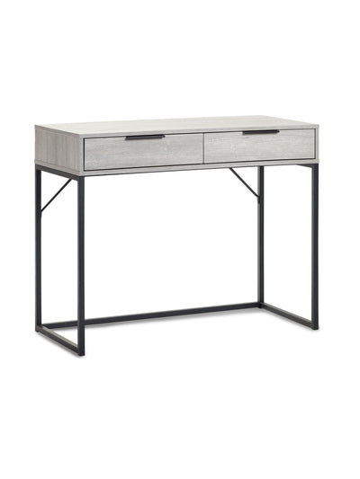 Bali 2 Drawer Dressing Table/Desk - Grey Oak