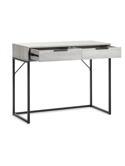 Bali 2 Drawer Dressing Table/Desk - Grey Oak