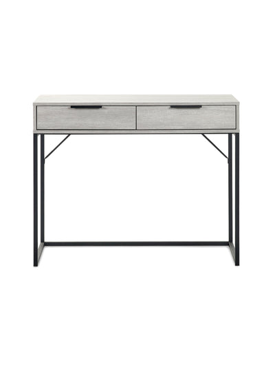 Bali 2 Drawer Dressing Table/Desk - Grey Oak