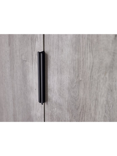 Bali 2 Door 1 Drawer Wardrobe - Grey Oak