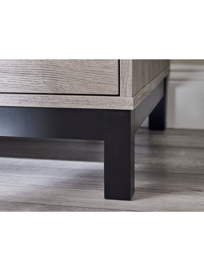 Bali 2 Door 1 Drawer Wardrobe - Grey Oak