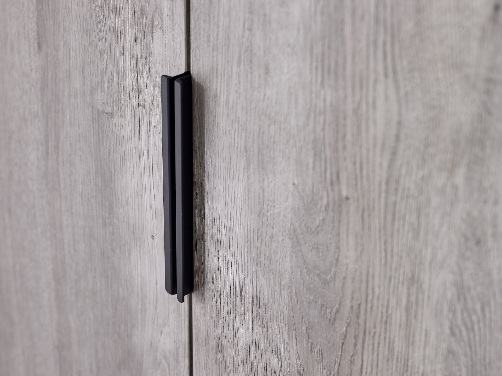 Bali 2 Door 1 Drawer Wardrobe - Grey Oak – Julian Bowen, view 8