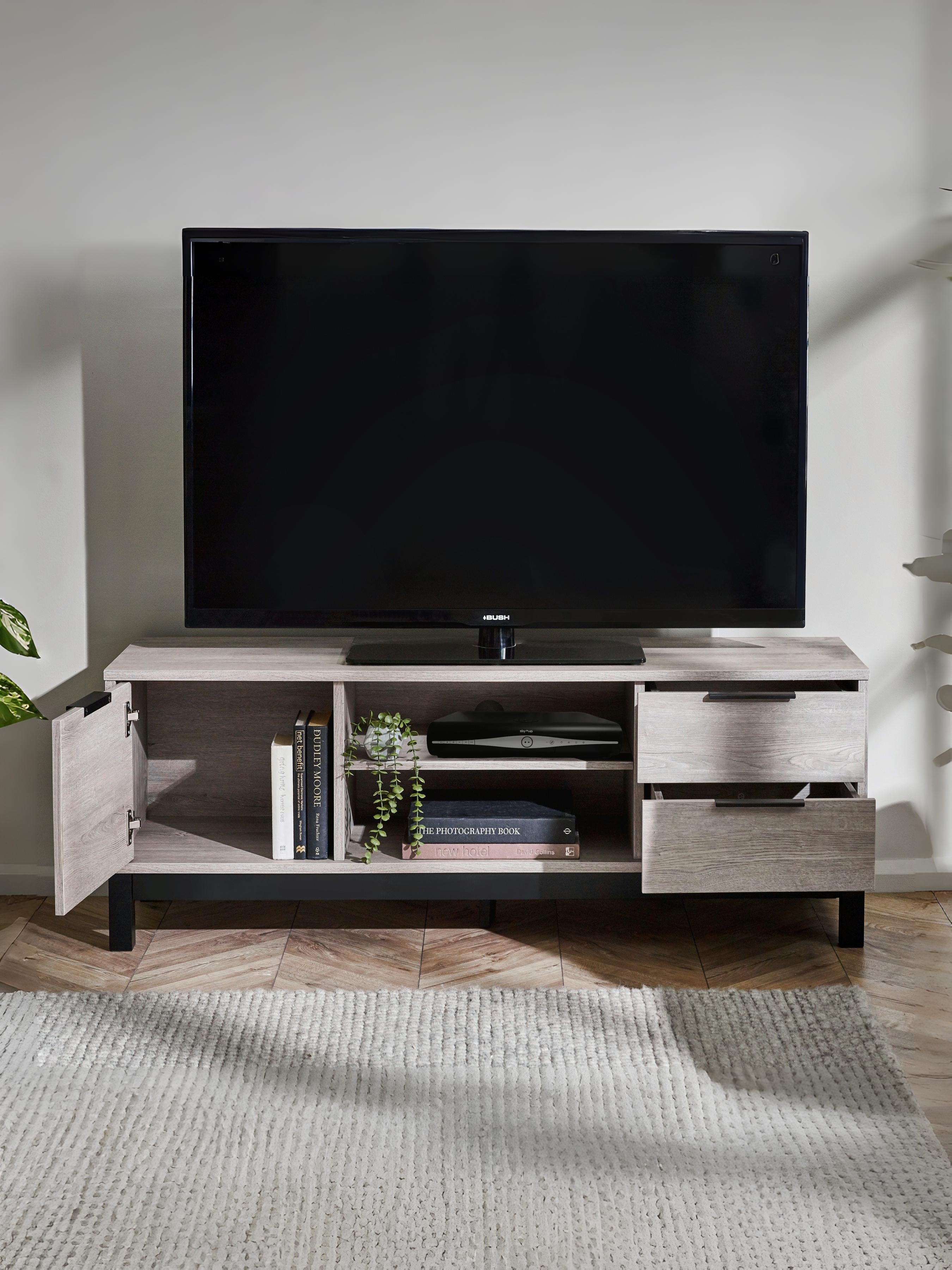Bali TV Unit - Grey Oak – Julian Bowen, view 11