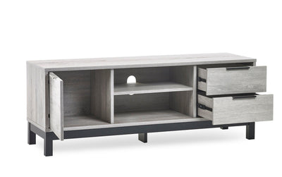 Bali TV Unit - Grey Oak – Julian Bowen, view 3