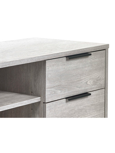 Bali TV Unit - Grey Oak