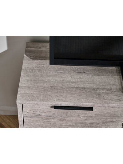Bali TV Unit - Grey Oak
