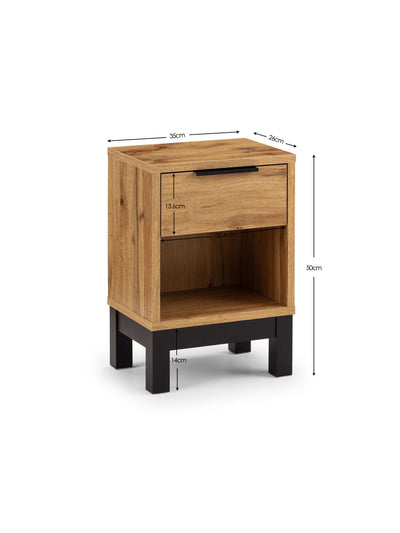 Bali 1 Drawer Bedside
