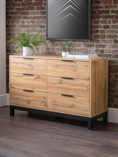 Bali 6 Drawer Wide Chest