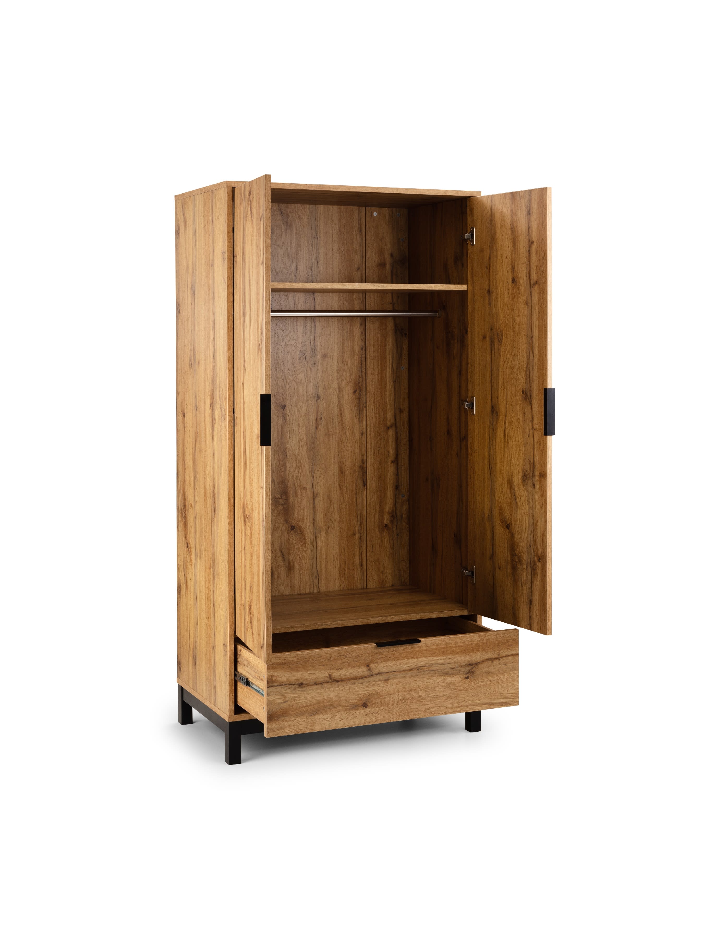 Bali 2 Door 1 Drawer Wardrobe