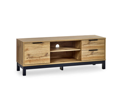 Bali TV Unit - Light Oak – Julian Bowen