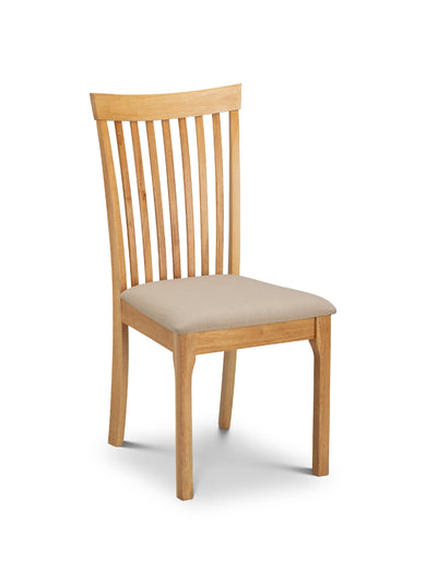Boden Rectangular Oak Dining Table Set with 6 Dining Chairs – Oak Effect