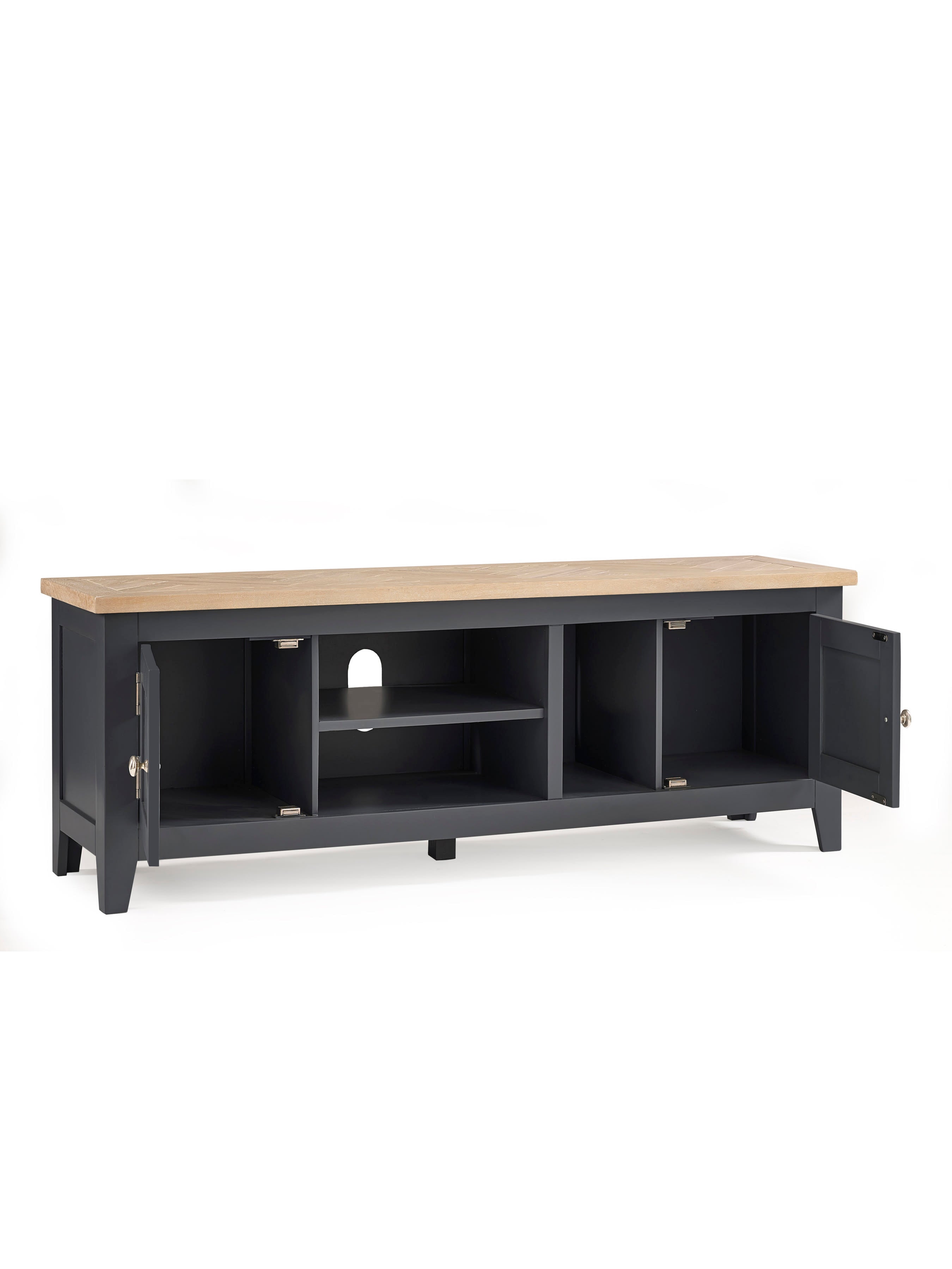 Bordeaux Tv Unit Dark Grey