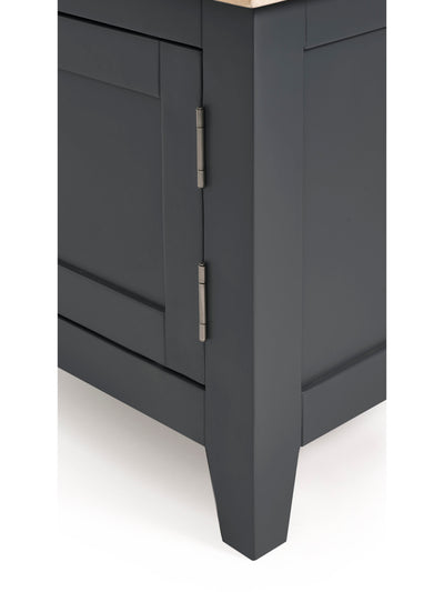 Bordeaux Tv Unit Dark Grey