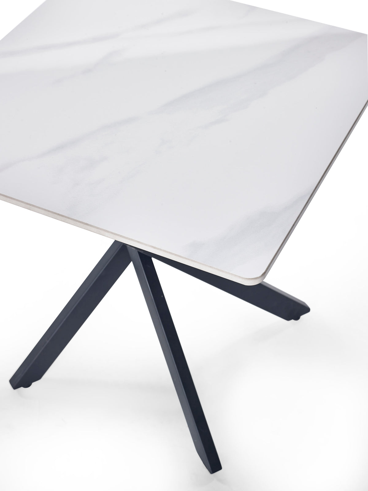 Bradley White Marble Lamp Table