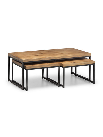Brooklyn Oak Nesting Coffee Tables