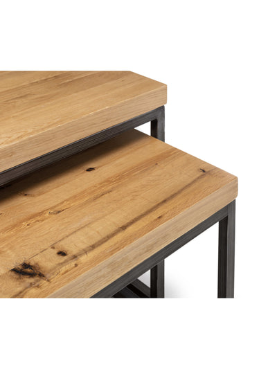 Brooklyn Oak Nesting Coffee Tables