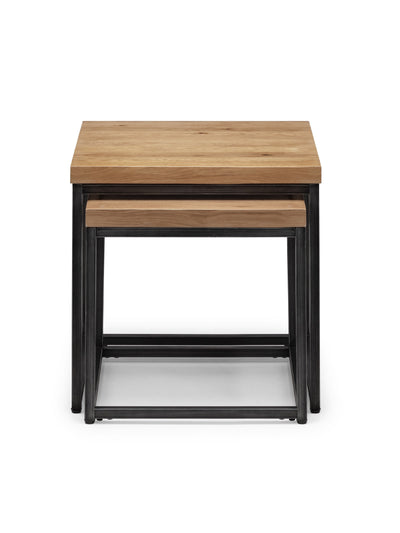 Brooklyn Oak Nesting Lamp Tables