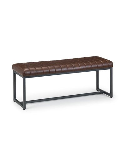 Brooklyn Upholstered Bench - Brown