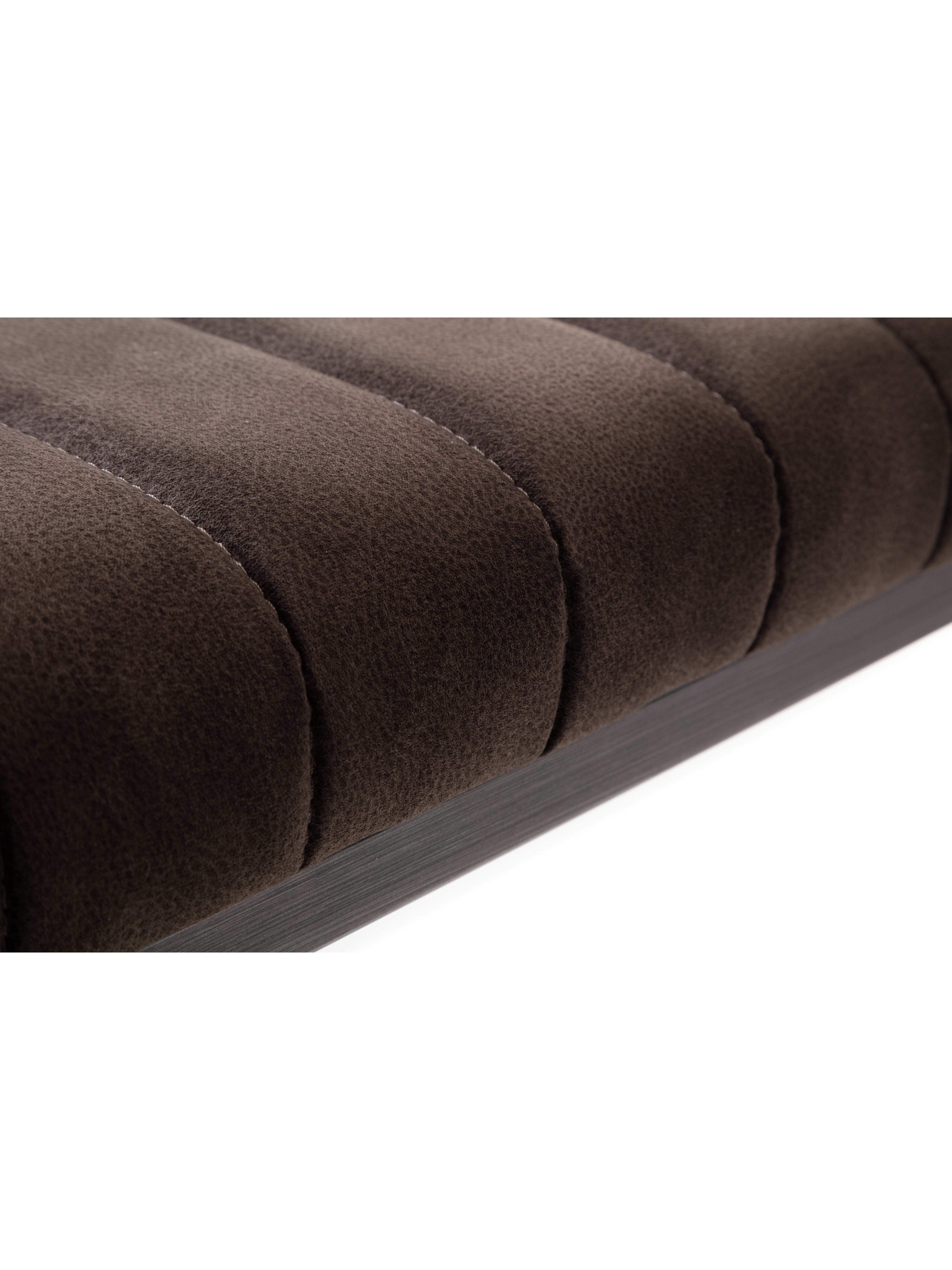 Brooklyn Upholstered Bench - Charcoal