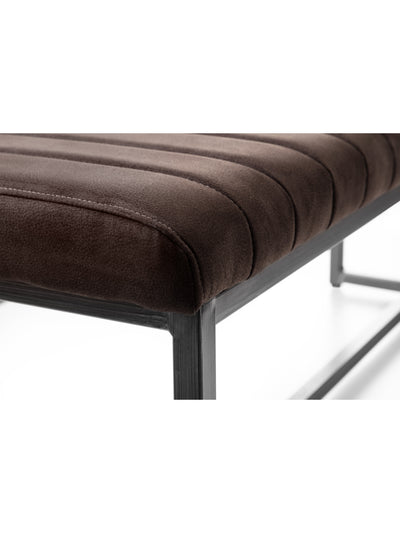 Brooklyn Upholstered Bench - Charcoal
