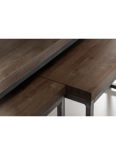 Brooklyn Nesting Coffee Tables - Dark Oak
