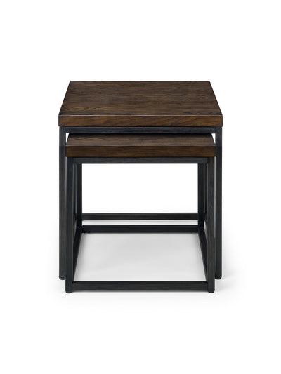 Brooklyn Nesting Lamp Tables - Dark Oak