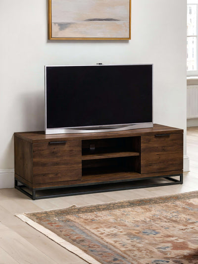 Brooklyn TV Unit - Dark Oak