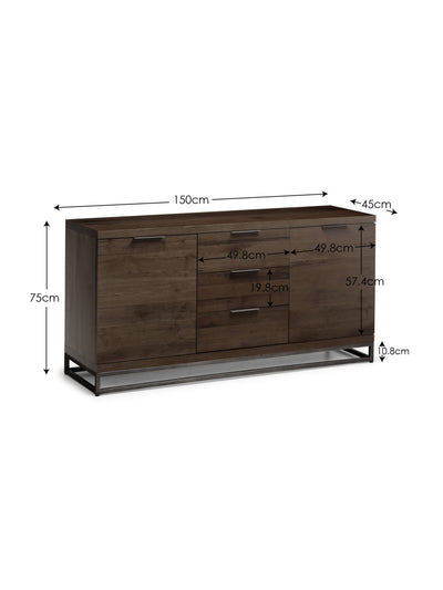 Brooklyn Sideboard – Dark Oak
