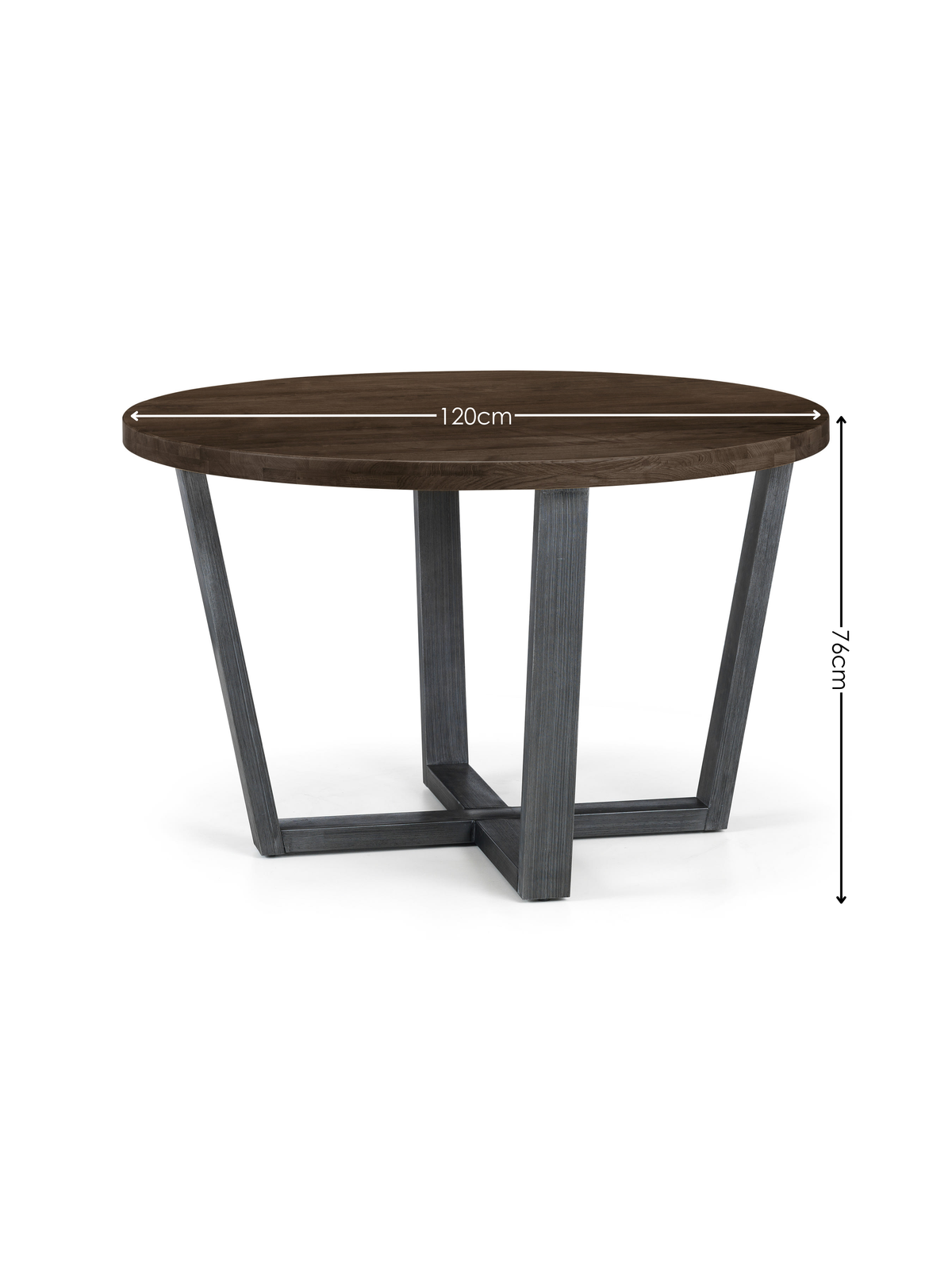 Brooklyn Round Table - Dark Oak