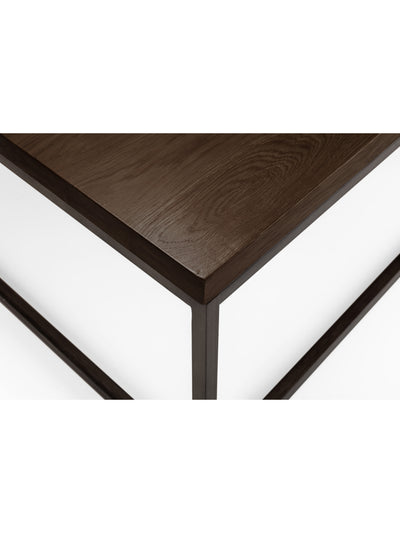 Brooklyn Square Oak Coffee Table Dark Oak