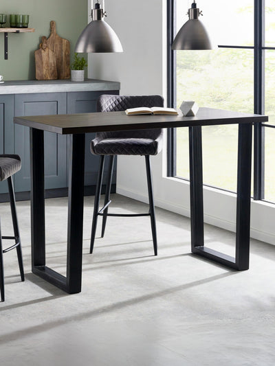 Brooklyn Bar Table Dark Oak