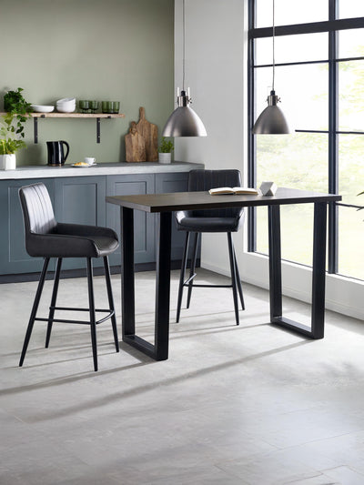 Brooklyn Bar Table Dark Oak