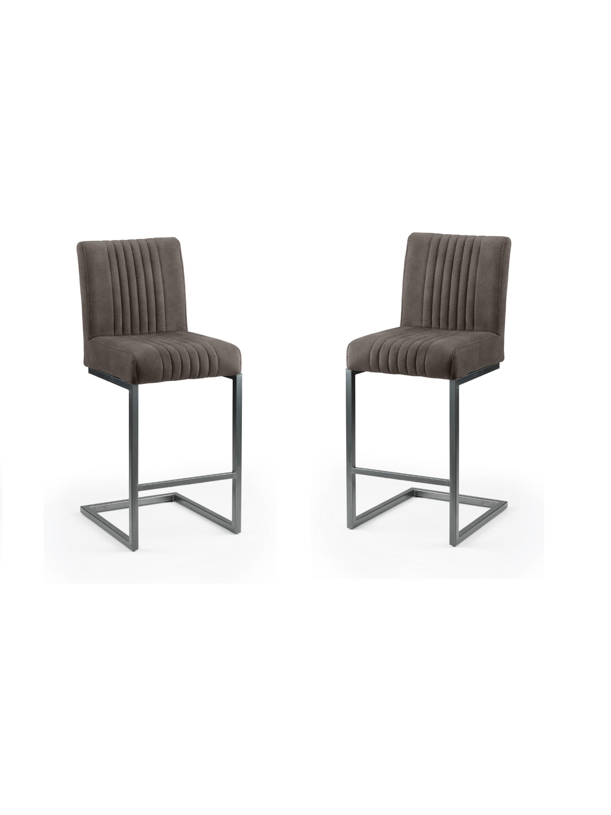 Brooklyn Barstools - Charcoal Grey (Set Of 2)