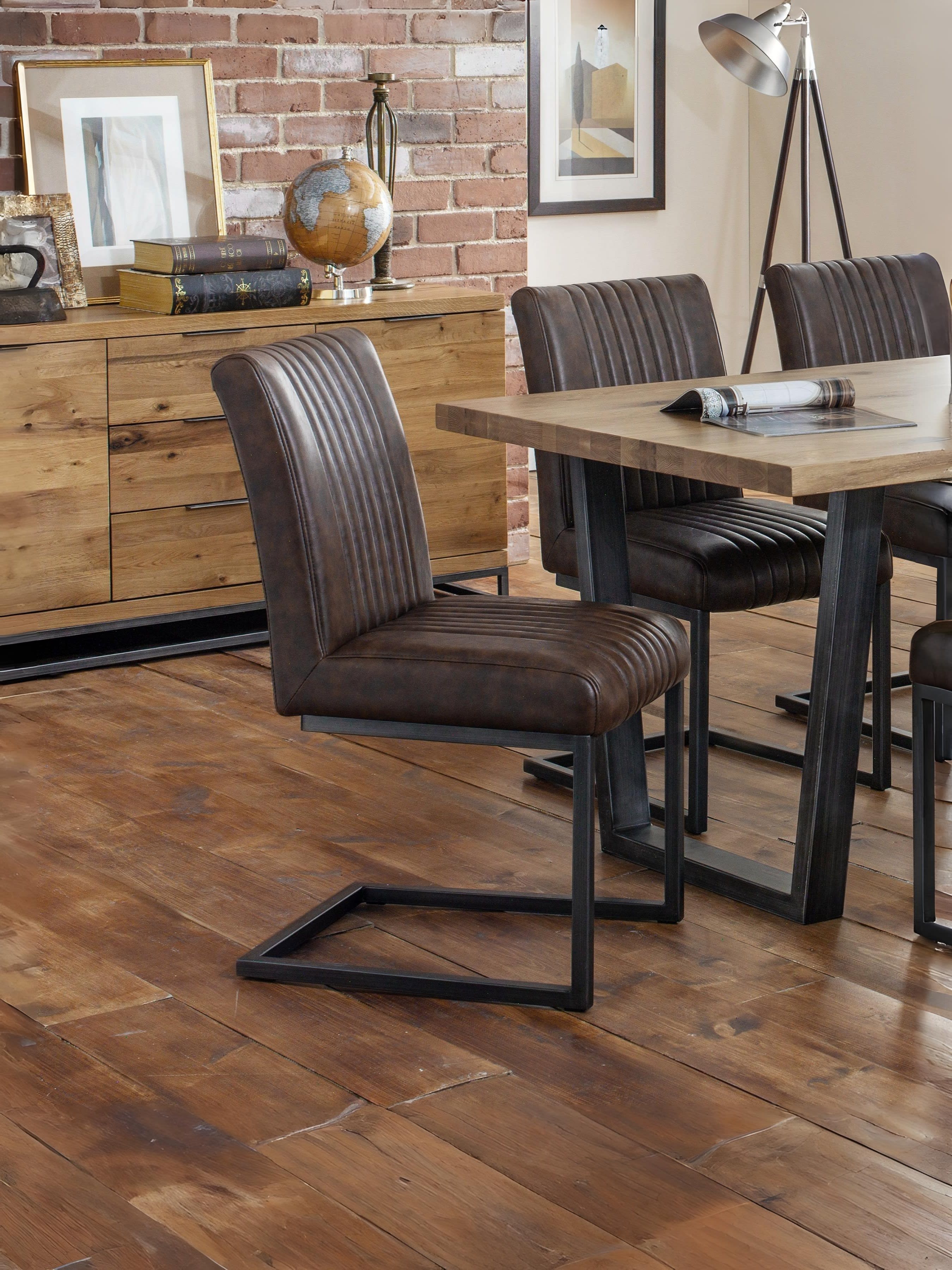 Brooklyn Chairs - Brown (Set of 2)