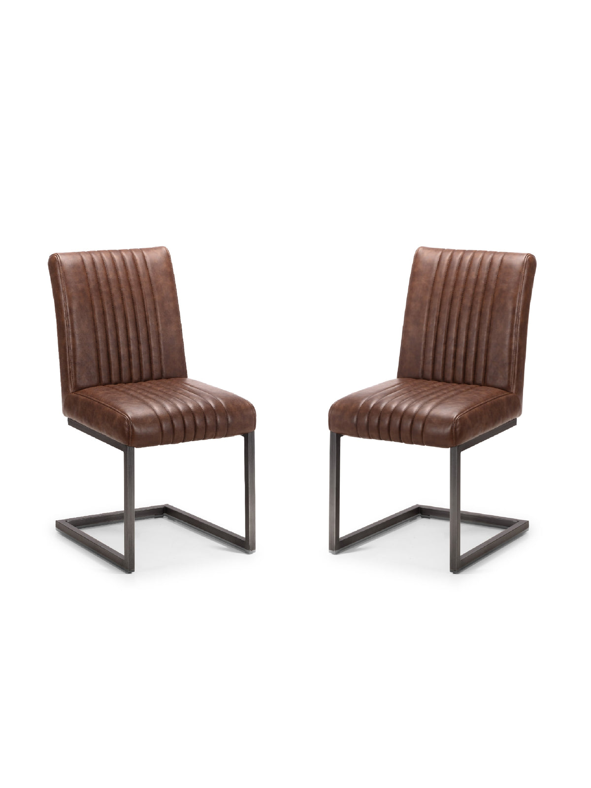 Brooklyn Chairs - Brown (Set of 2)