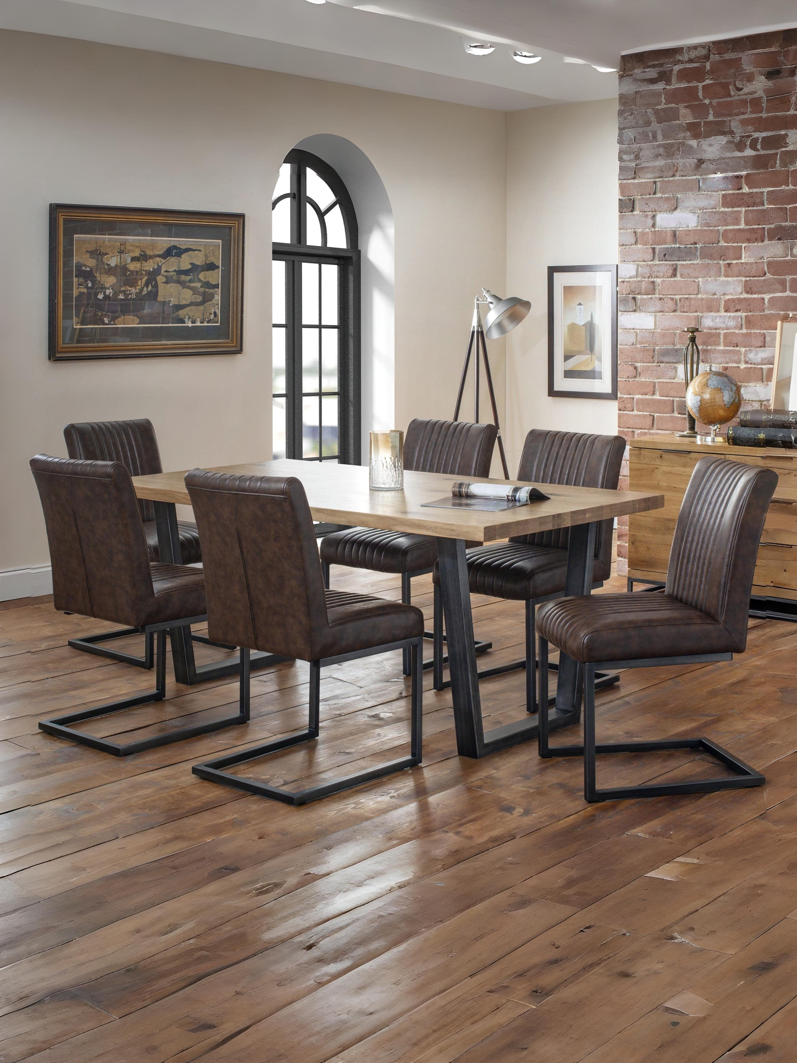 Brooklyn Chairs - Brown (Set of 2)
